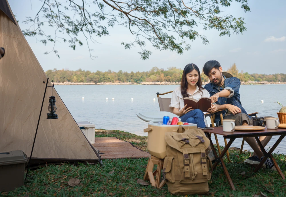 pyramid style tents