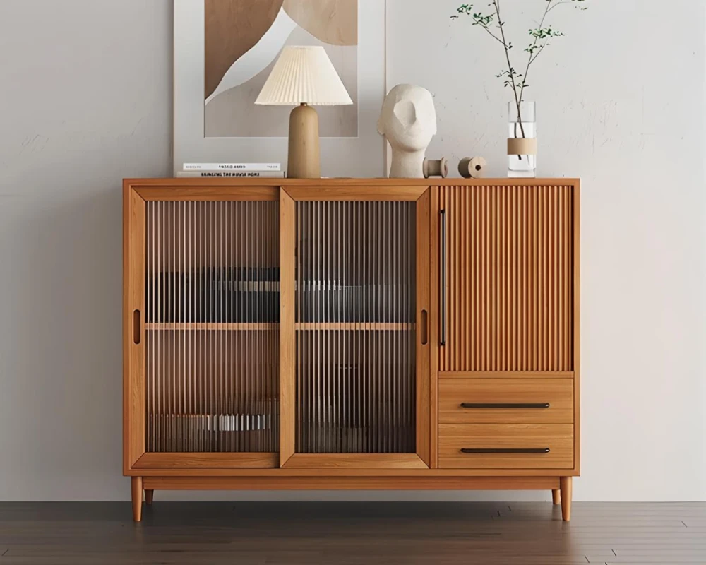 wood sideboard buffet cabinet